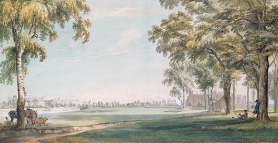 Eton College and Windsor from the Playing Fields by Paul Sandby
